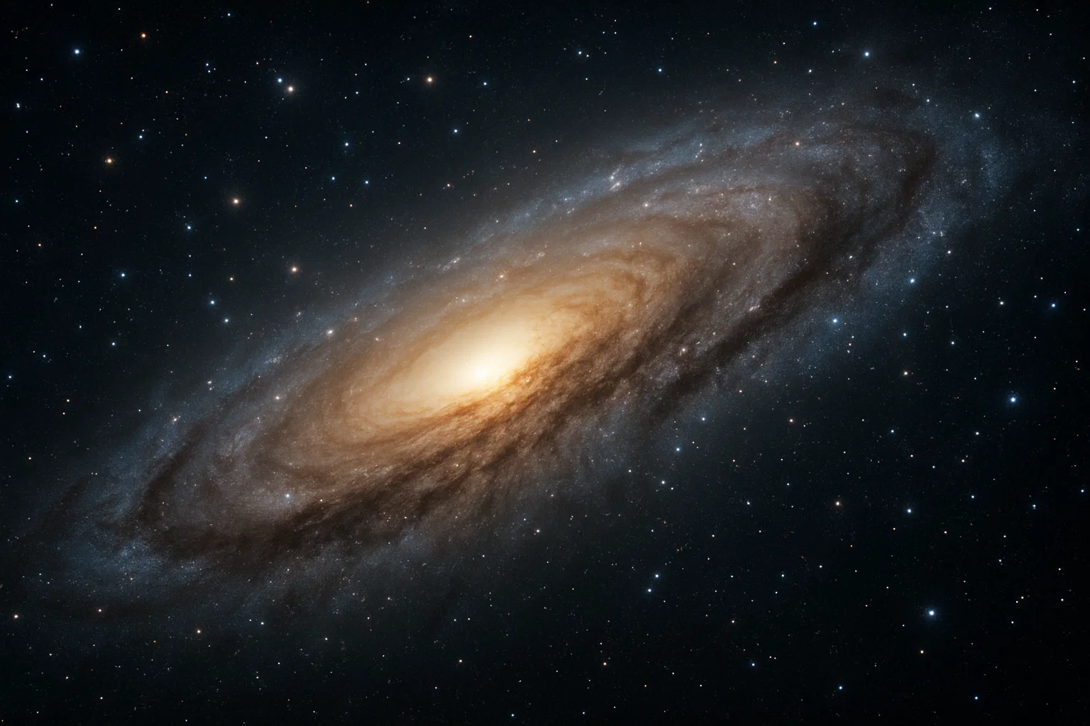 Space galaxy background