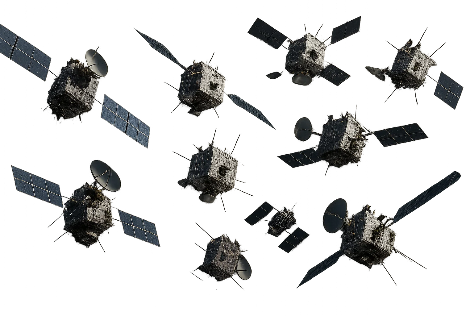 Satellites in orbit